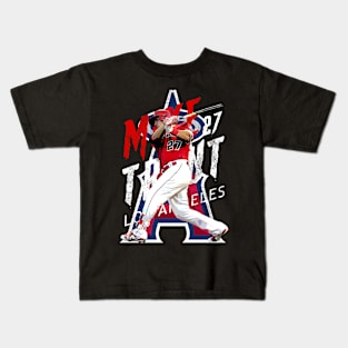 mike trout 27 Kids T-Shirt